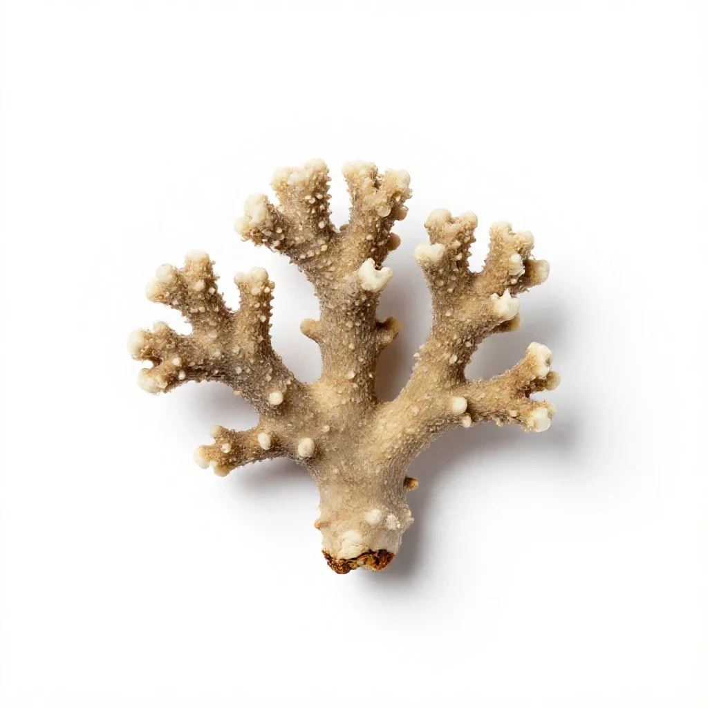 Coral root isolated on a white background