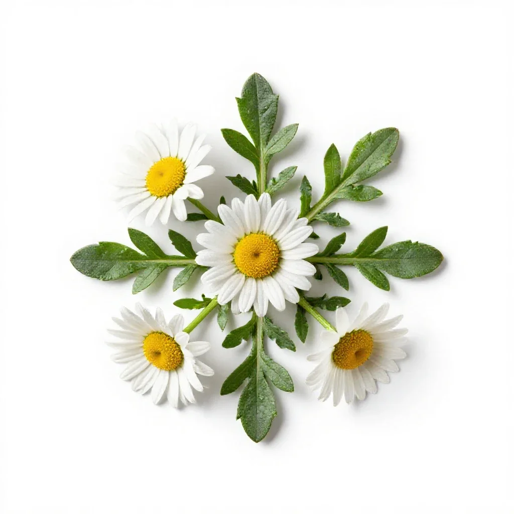 Cowpen daisy isolated on a white background