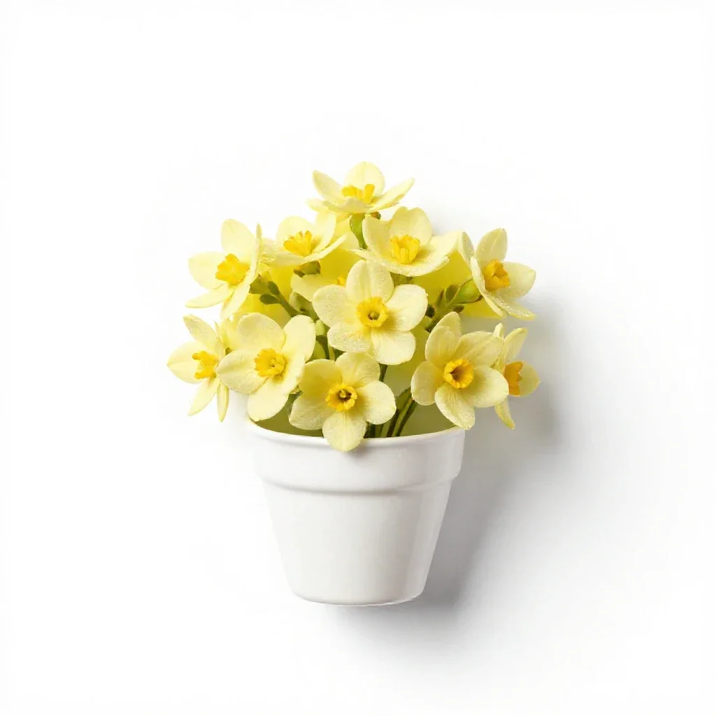 Creamcups isolated on a white background