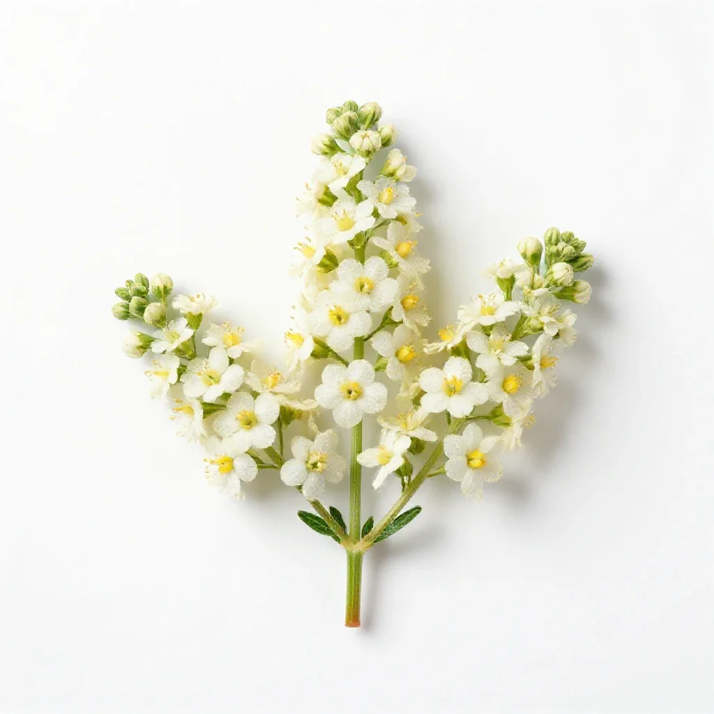 Crownbeard isolated on a white background
