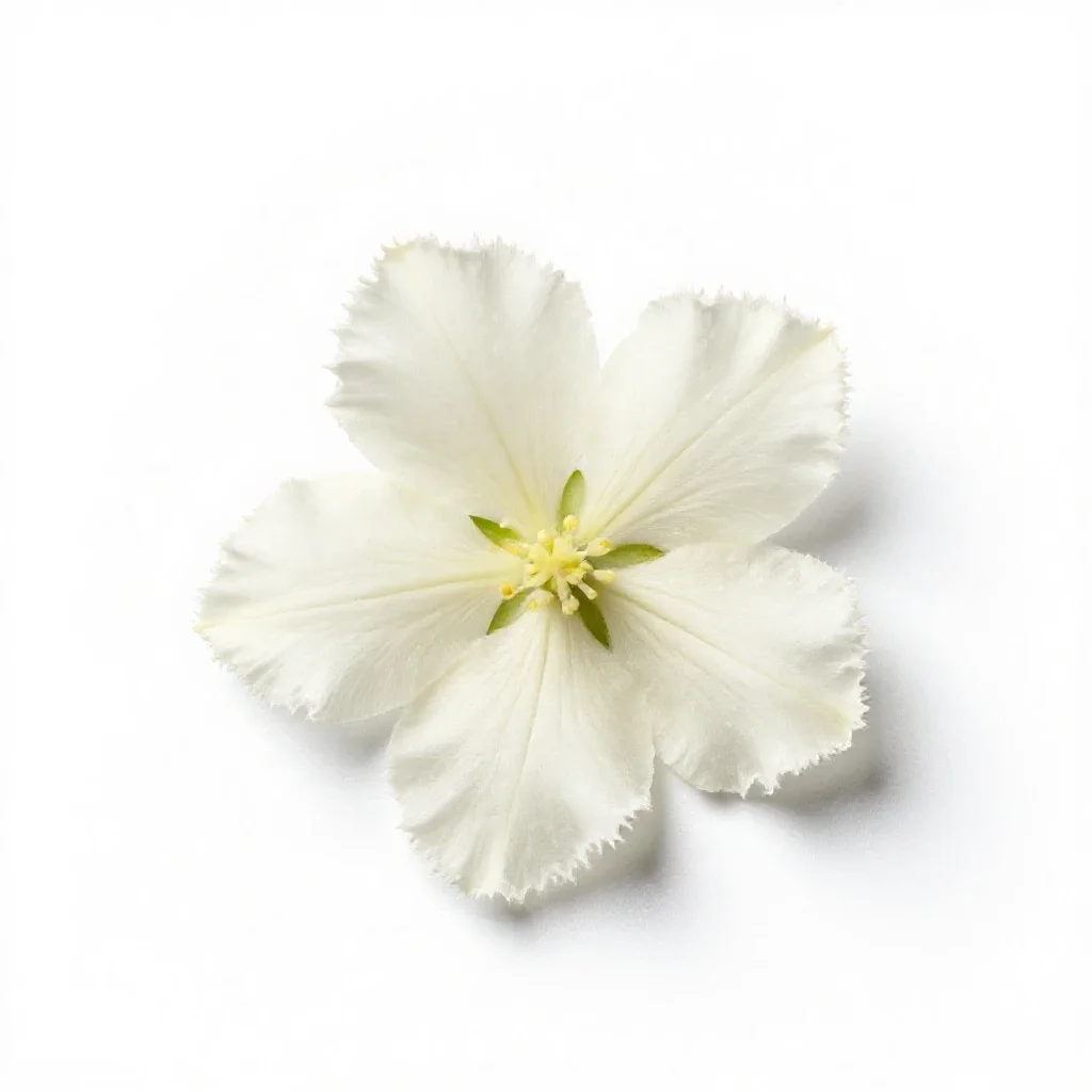 Felwort isolated on a white background