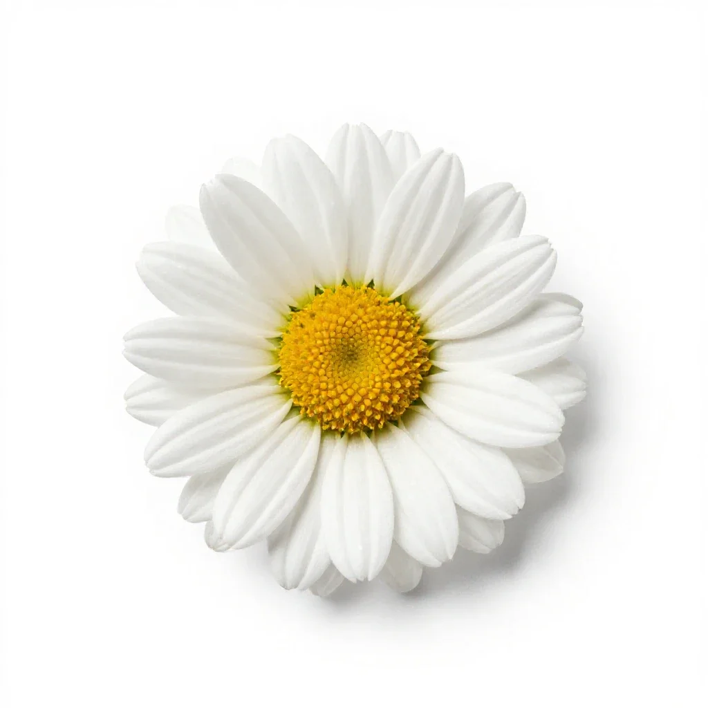 Gazania isolated on a white background