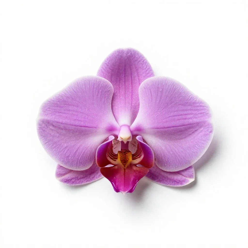 Masdevallia isolated on a white background