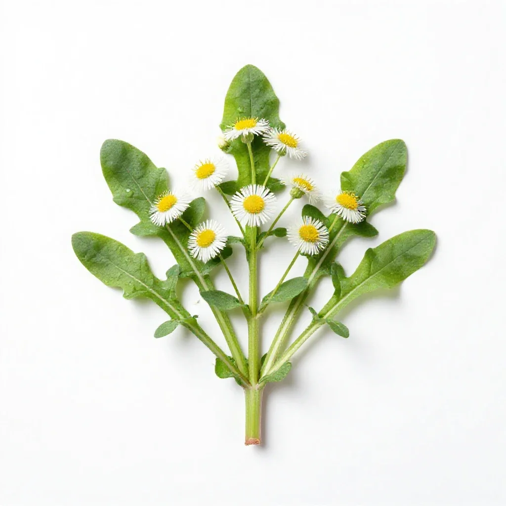 Mayweed isolated on a white background