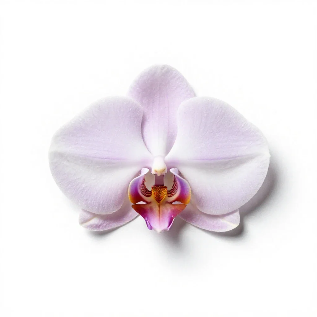Moth orchid isolated on a white background
