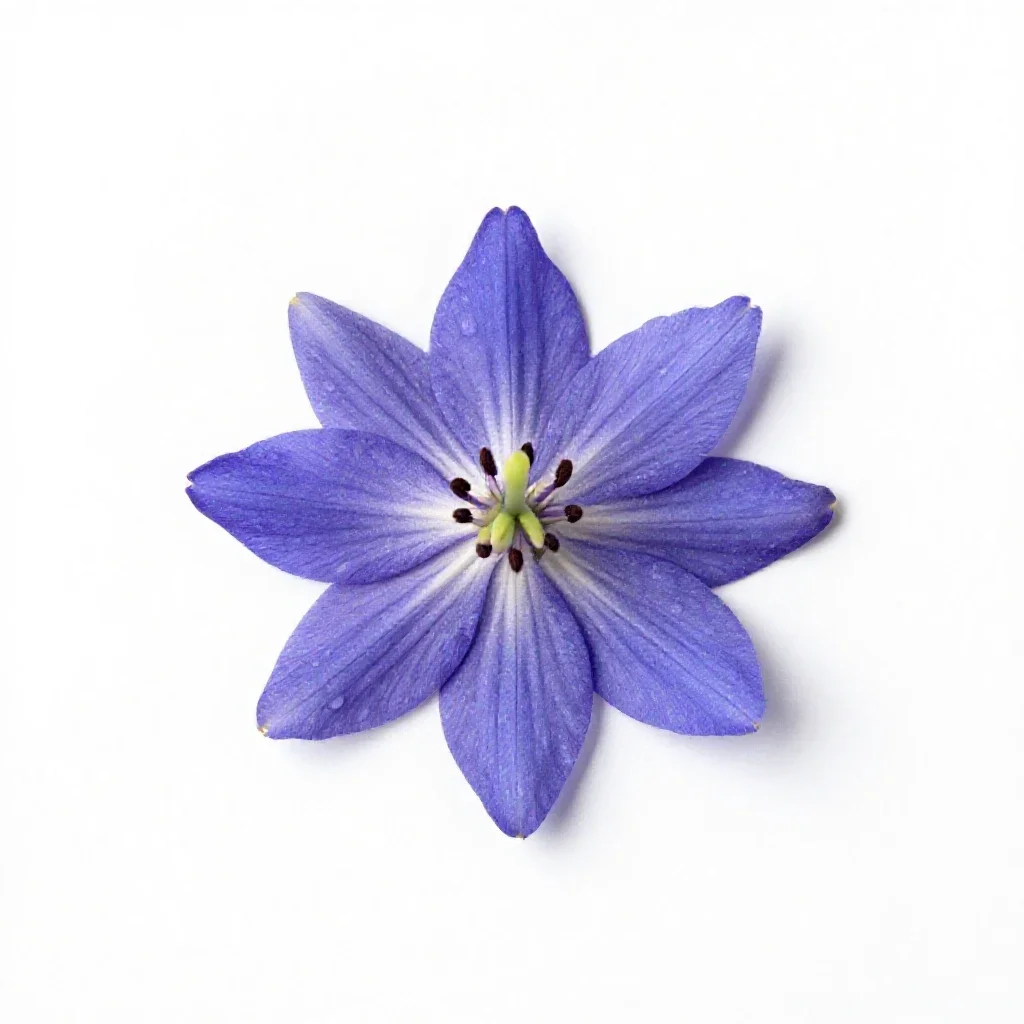Nigella isolated on a white background