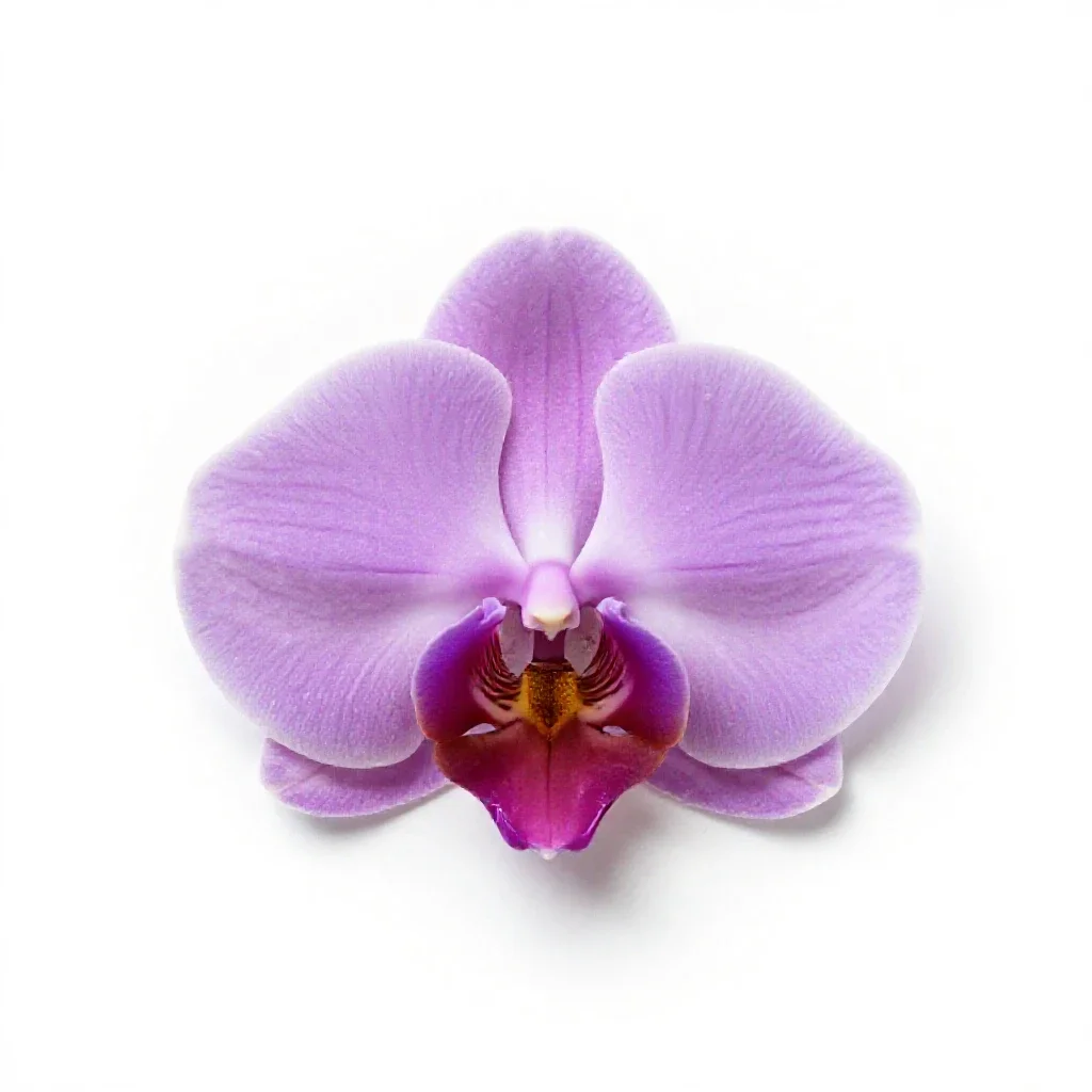 Pansy orchid isolated on a white background