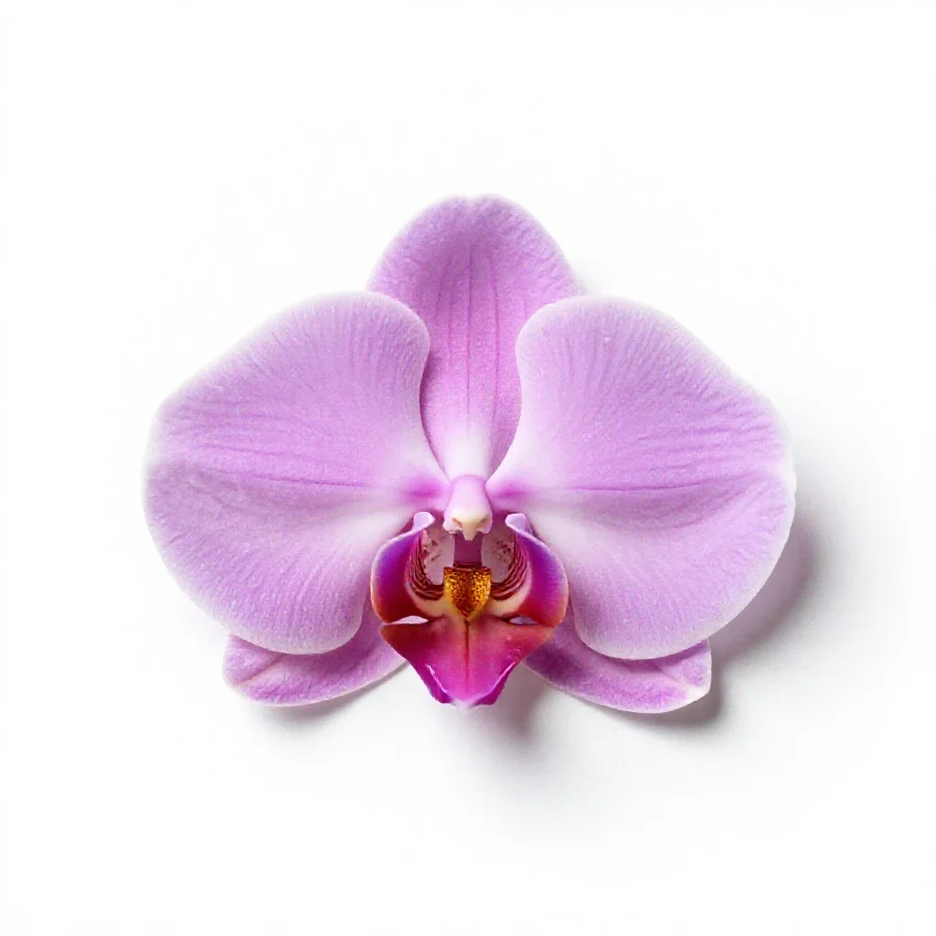 Tangle orchid isolated on a white background