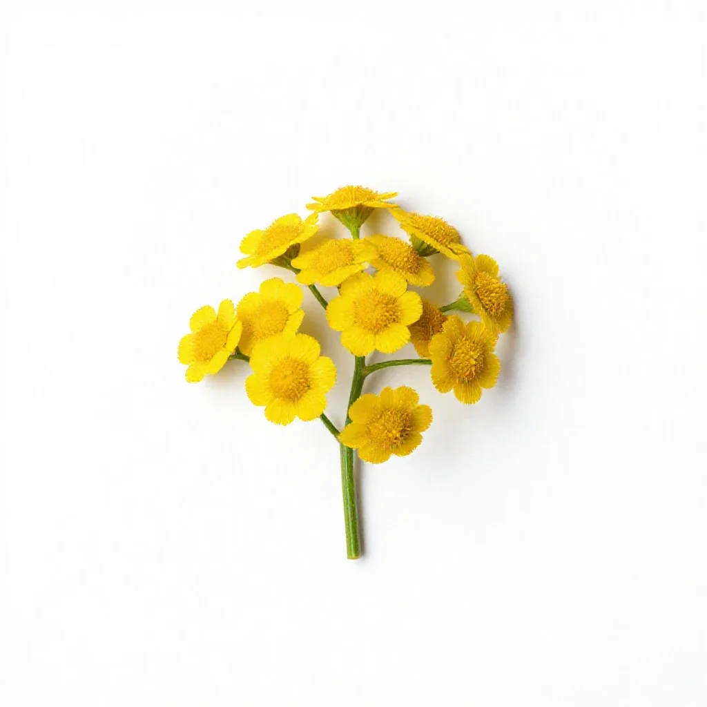 Tansy isolated on a white background
