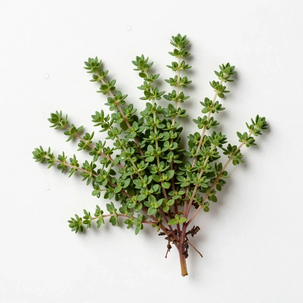 Thyme-leaved sandwort isolated on a white background