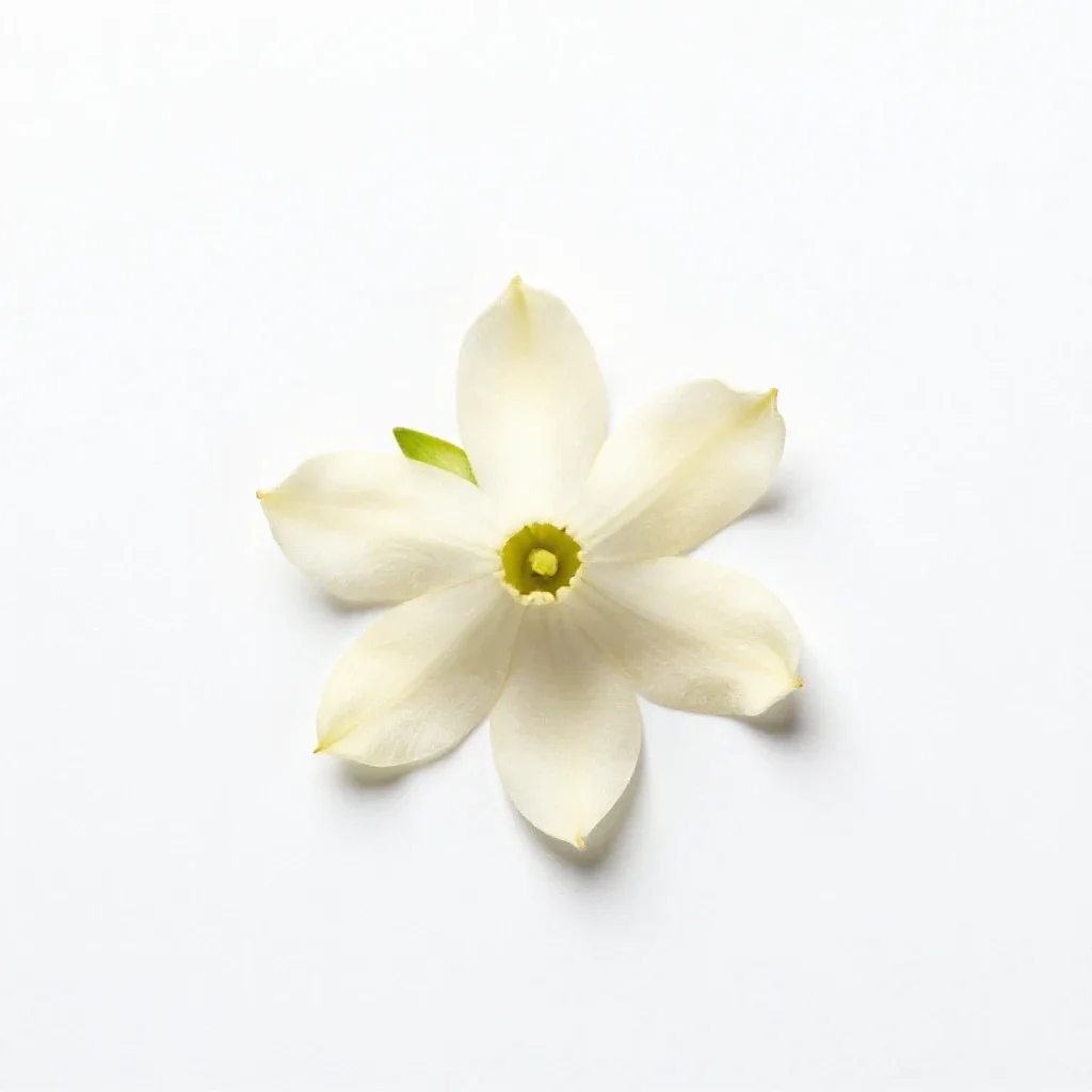 Tuberose isolated on a white background