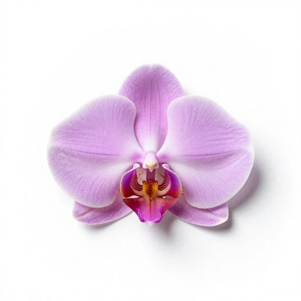 Aerides isolated on a white background