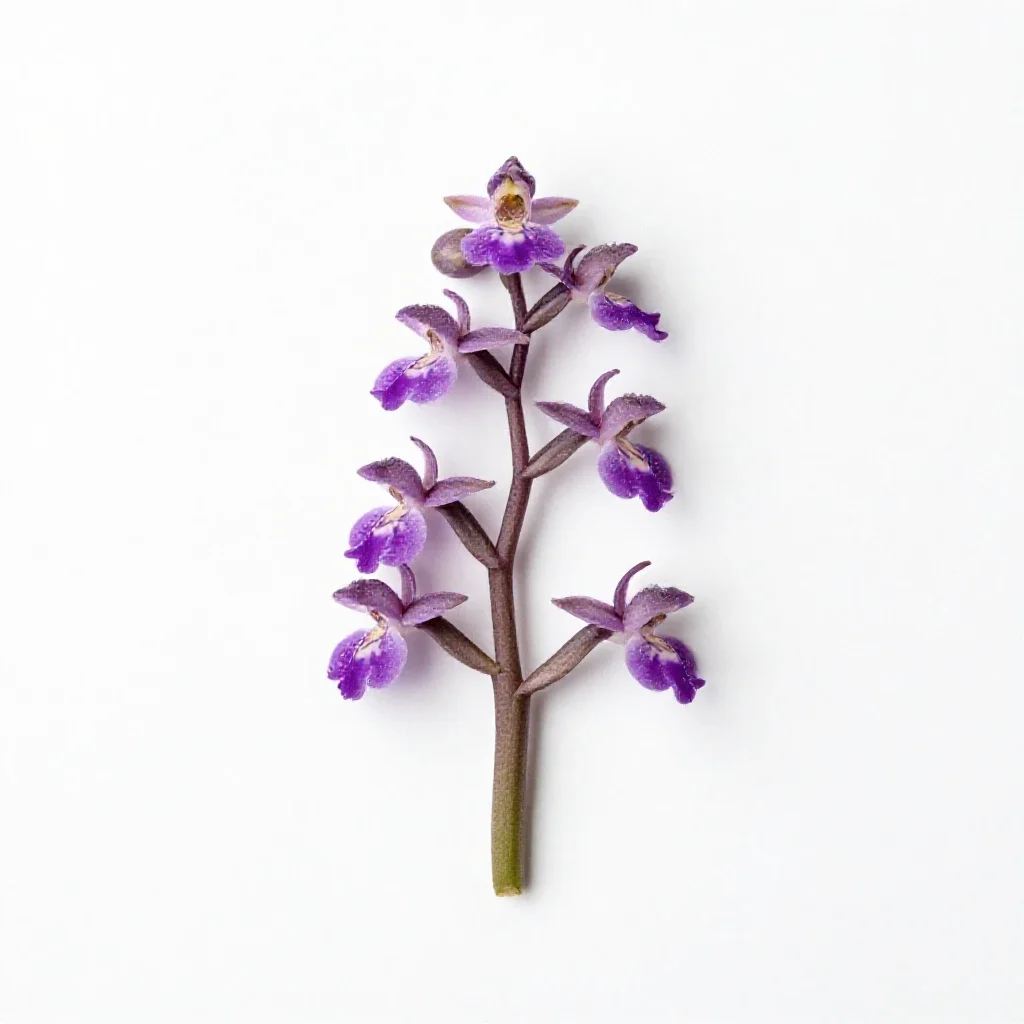 Arethusa isolated on a white background