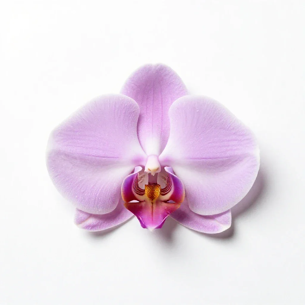 Orchis isolated on a white background