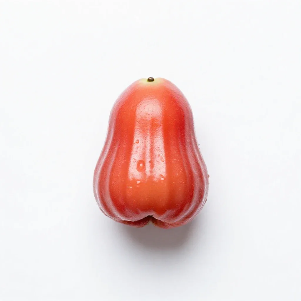Balsam apple isolated on a white background