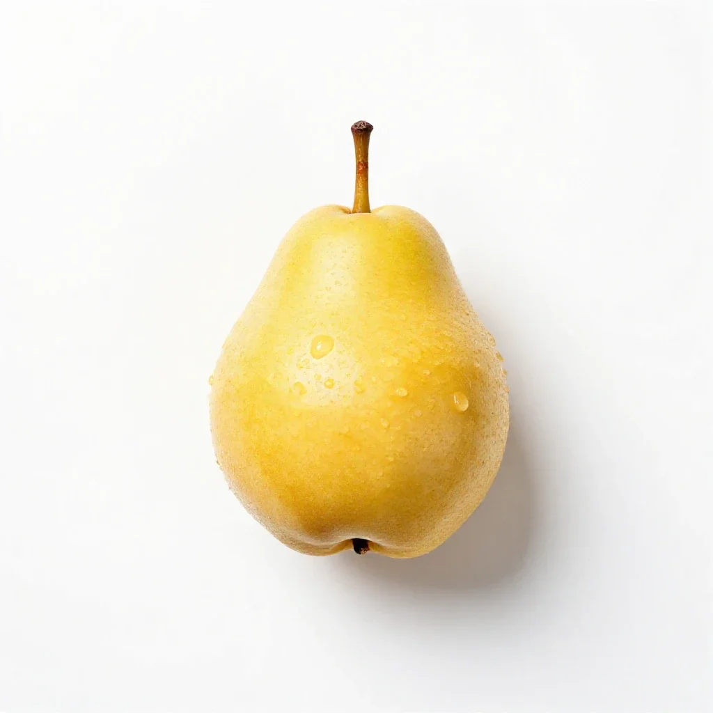 Balsam pear isolated on a white background
