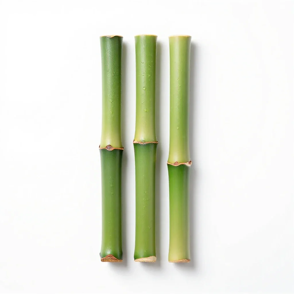 Bamboo isolated on a white background