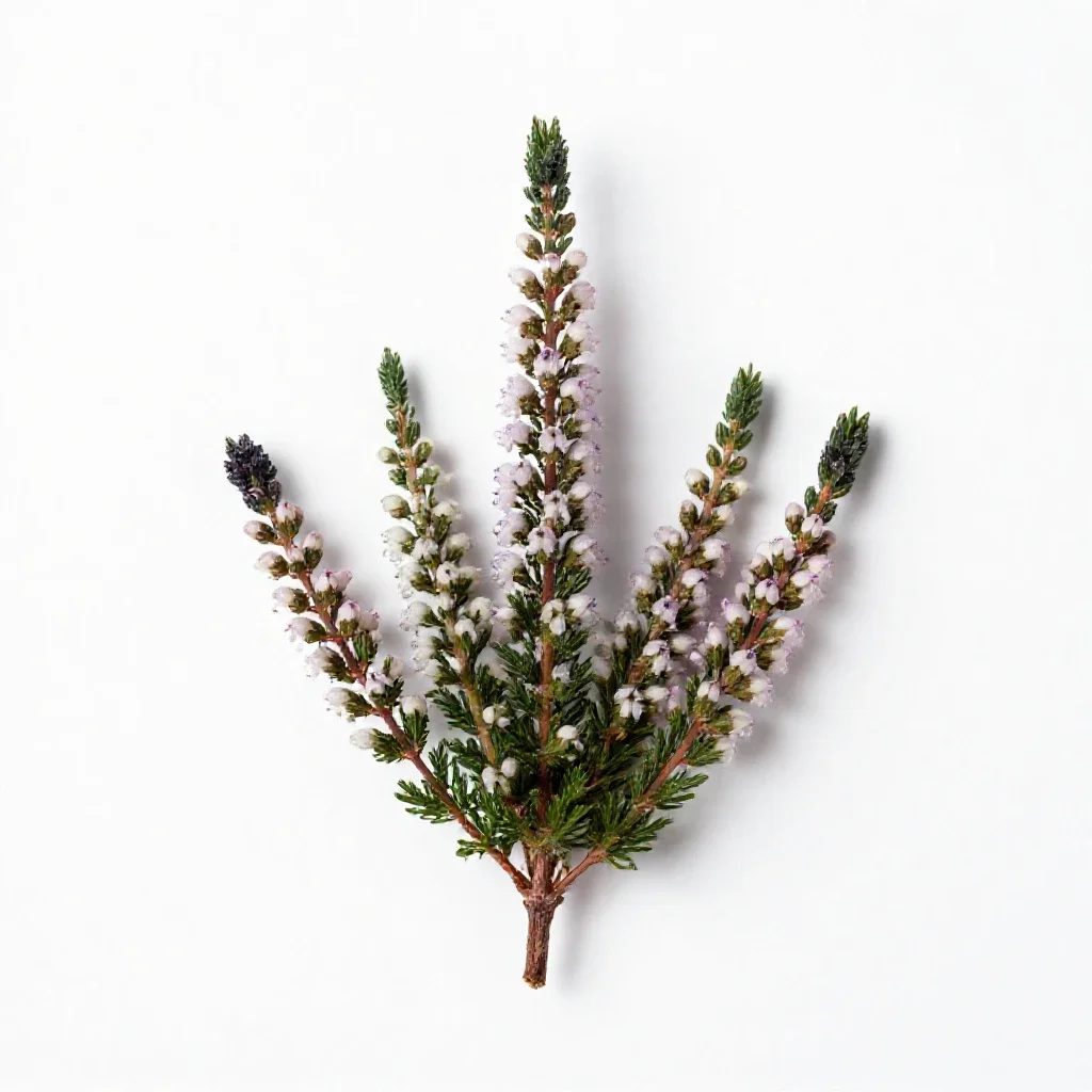 Beach heather isolated on a white background