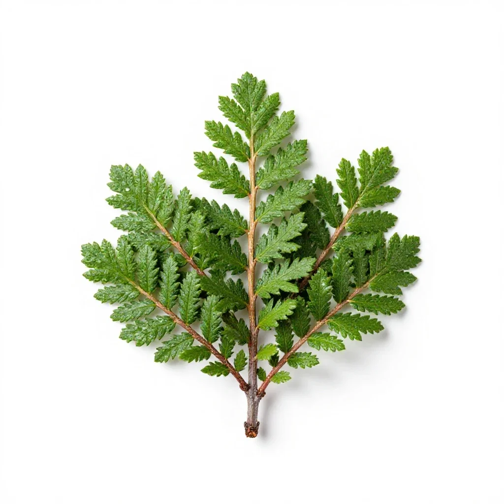 Bearberry isolated on a white background