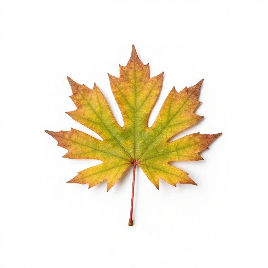 Bicolor lespediza isolated on a white background