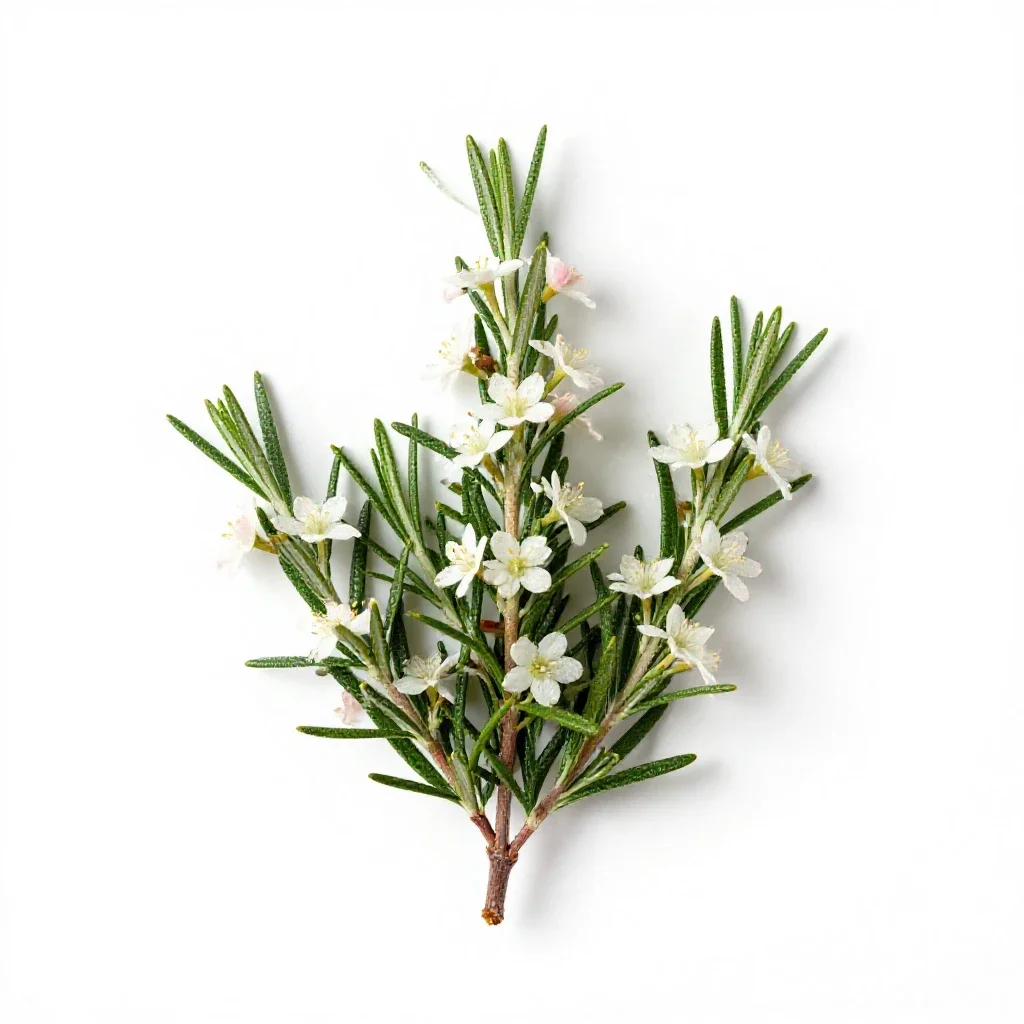 Bog rosemary isolated on a white background
