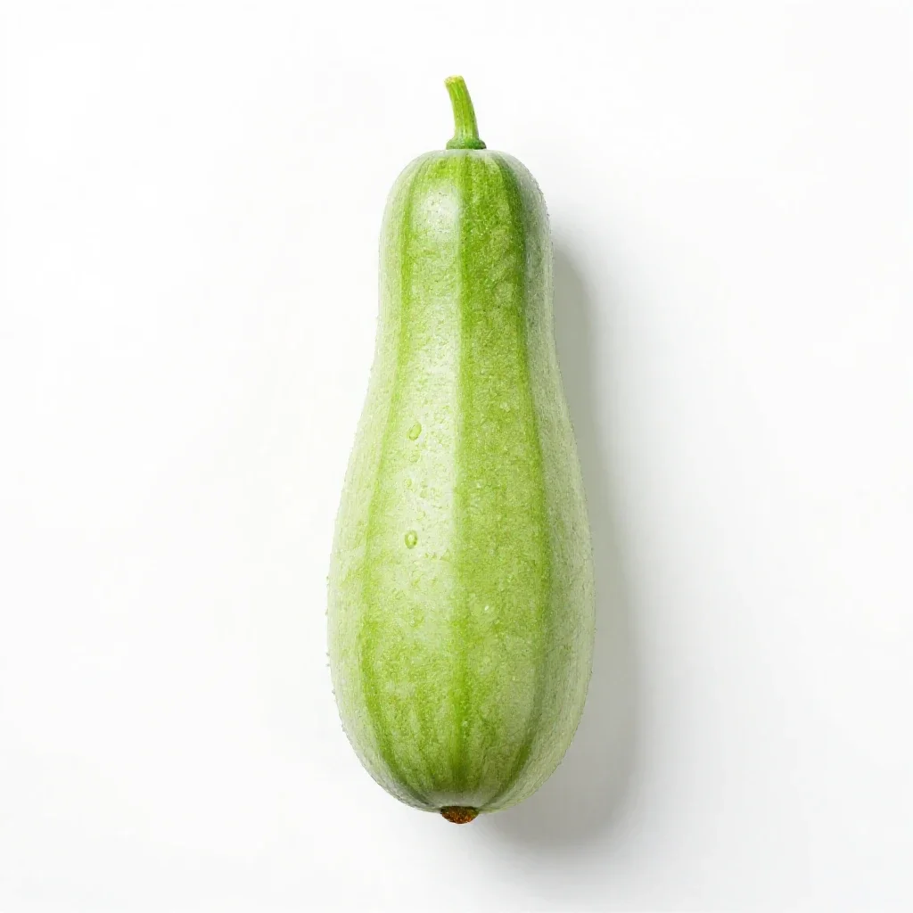 Bottle gourd isolated on a white background