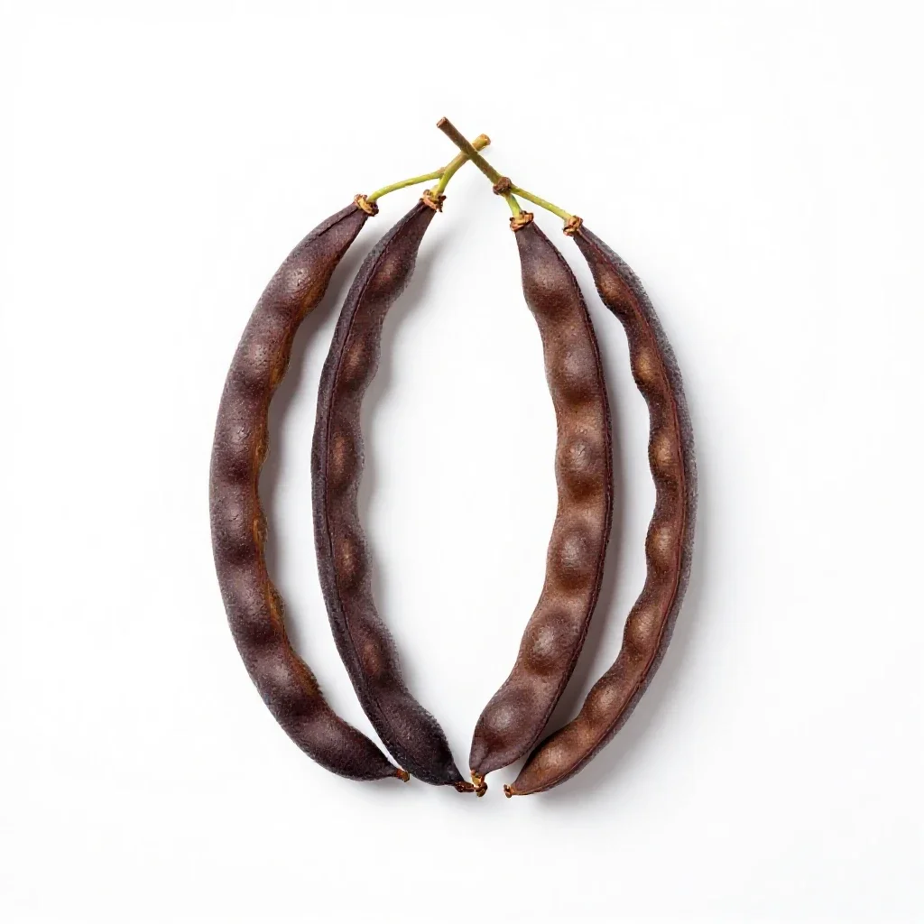 Calabar-bean vine isolated on a white background