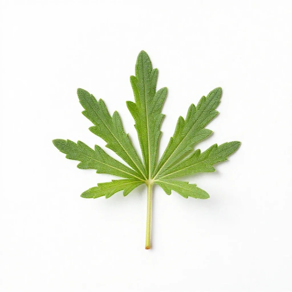 Chaparral mallow isolated on a white background