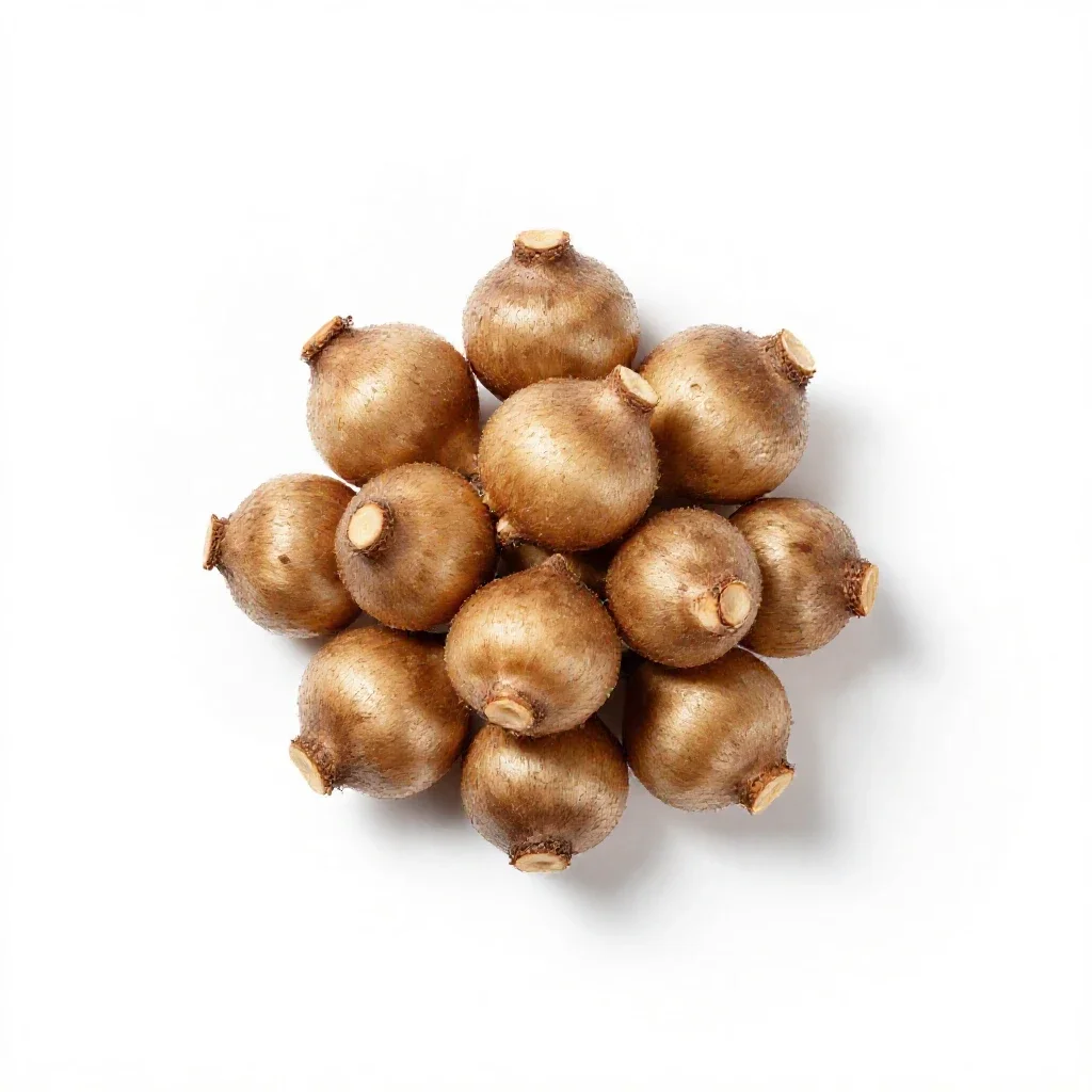 Chufa isolated on a white background