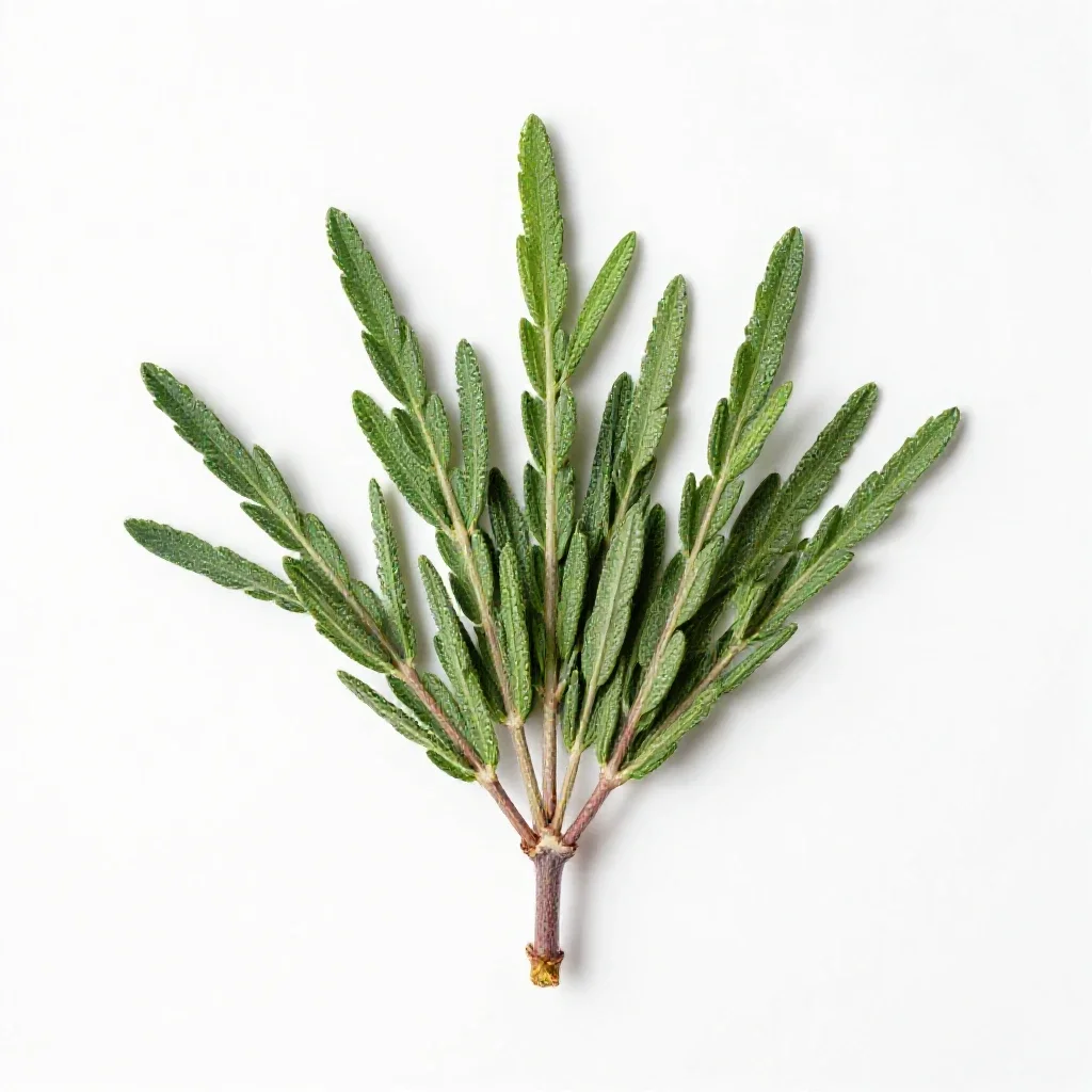 Common broom isolated on a white background
