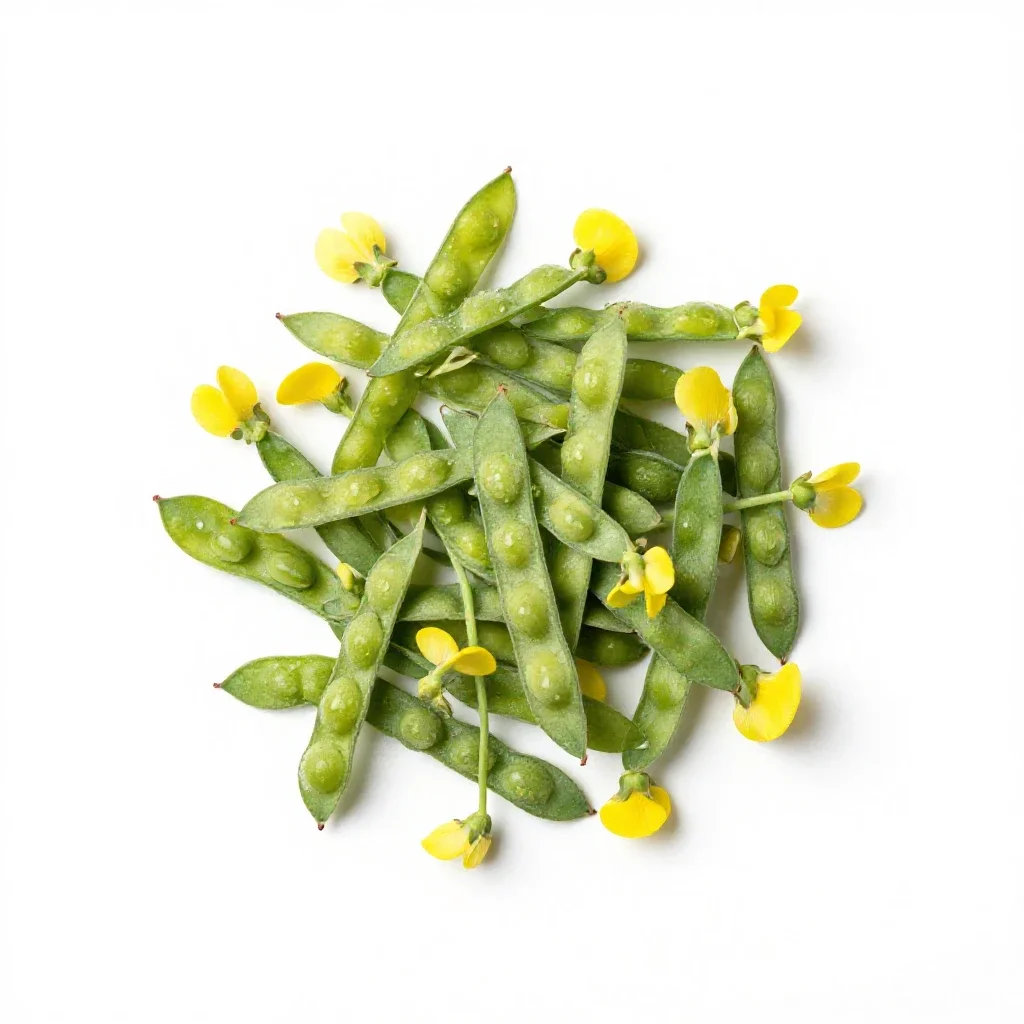 Common vetchling isolated on a white background
