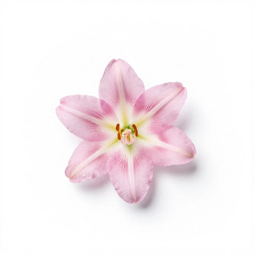 Corn lily isolated on a white background