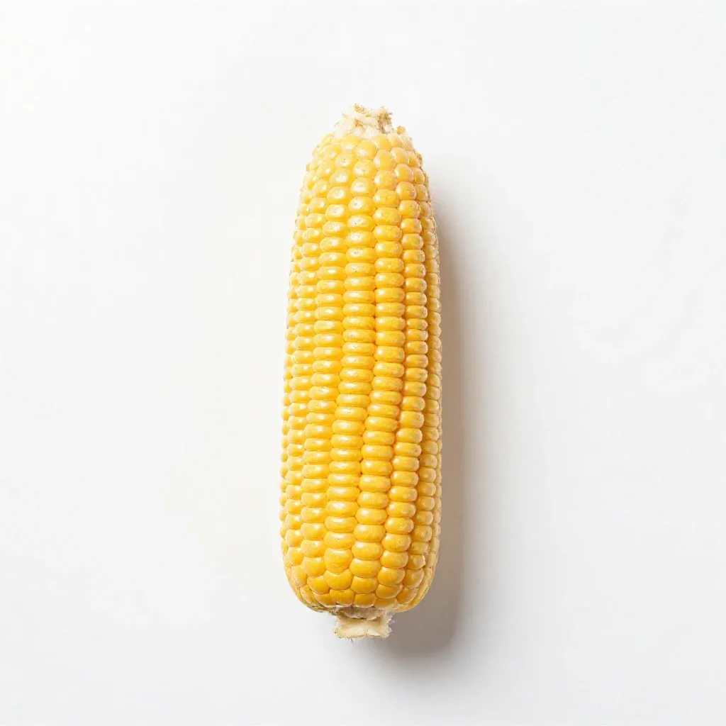 Corn isolated on a white background