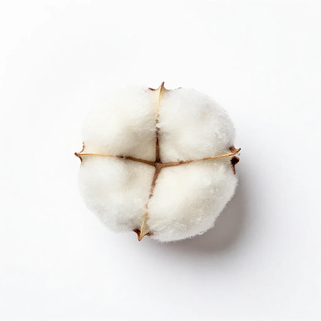 Cotton grass isolated on a white background
