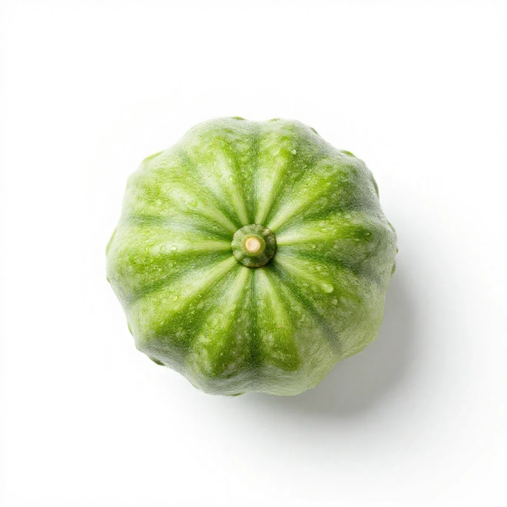 Cymling isolated on a white background