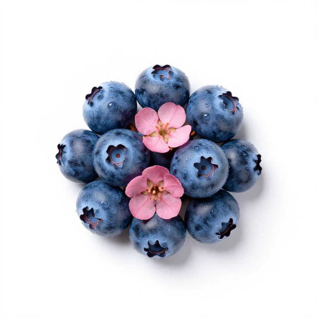 Dangleberry isolated on a white background