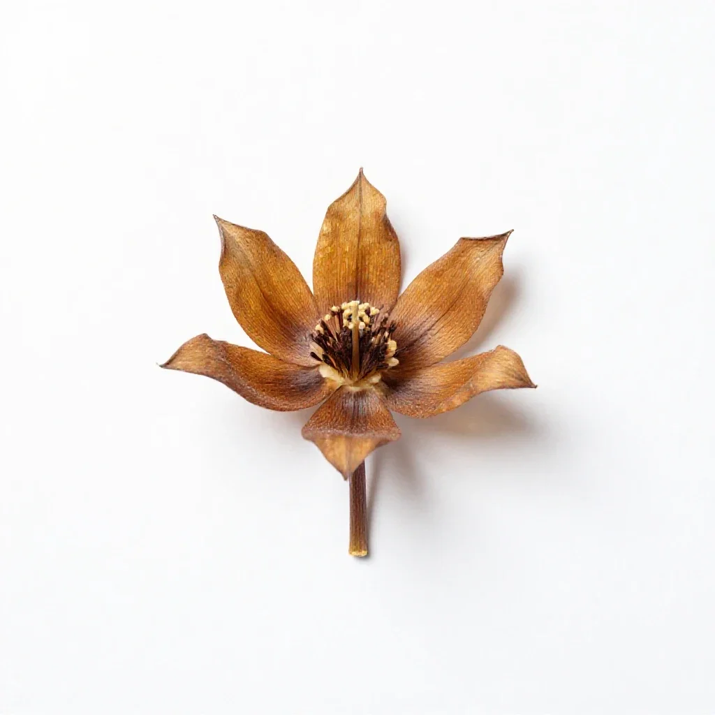 Death camas isolated on a white background