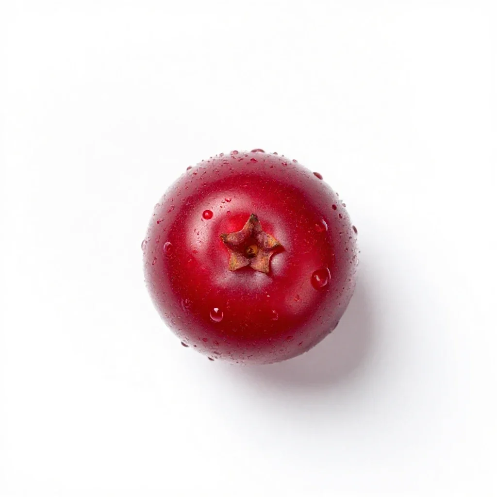 Deerberry isolated on a white background