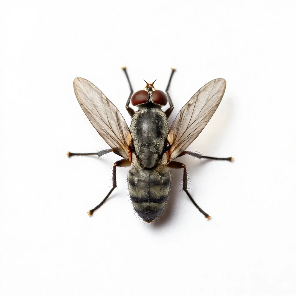 Fly poison isolated on a white background