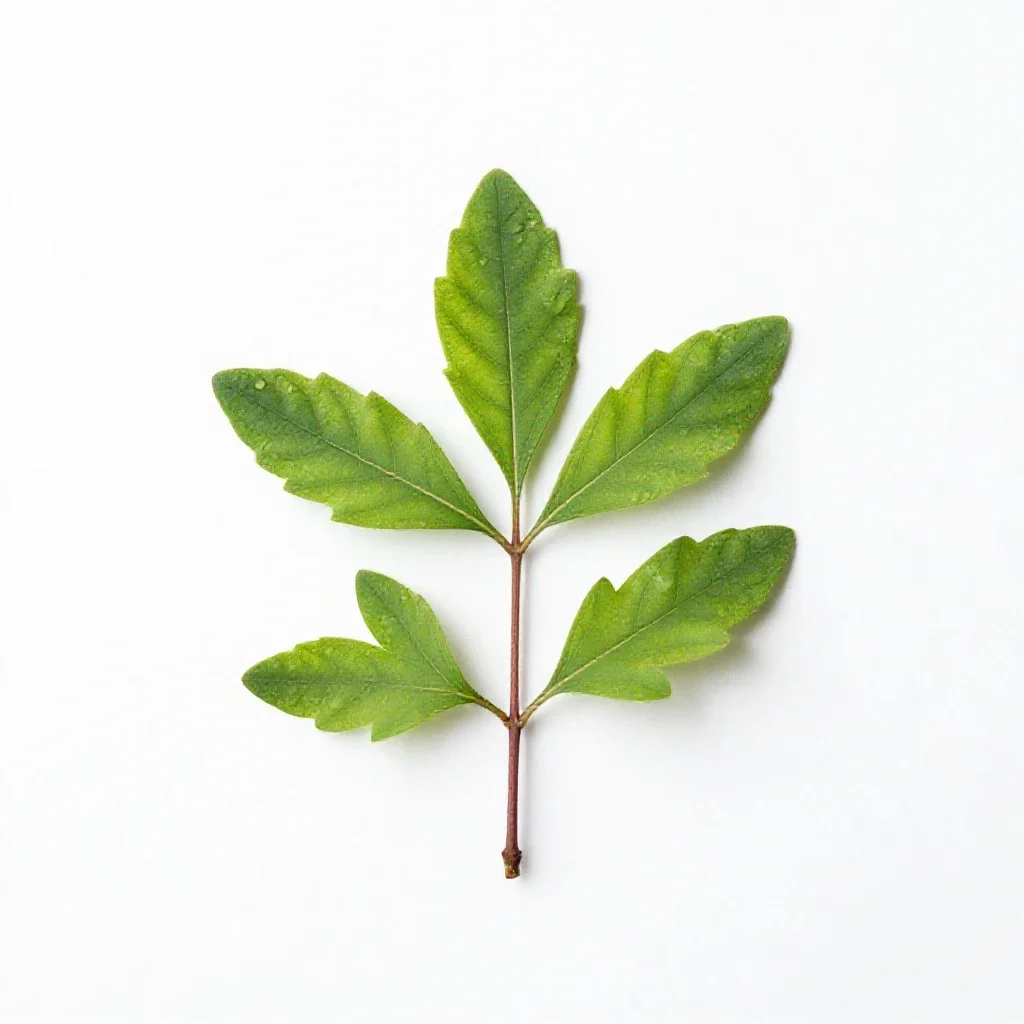 Forestiera isolated on a white background