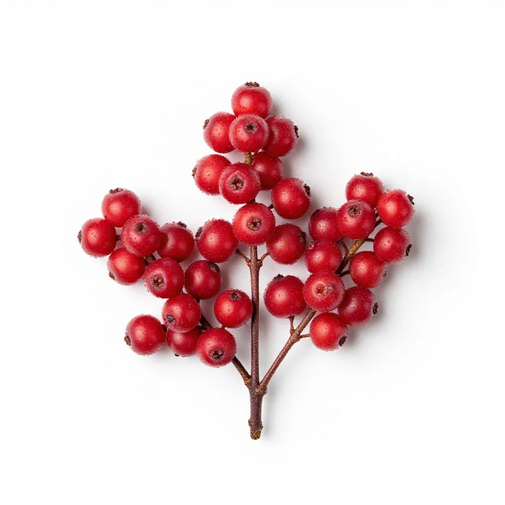Grouseberry isolated on a white background
