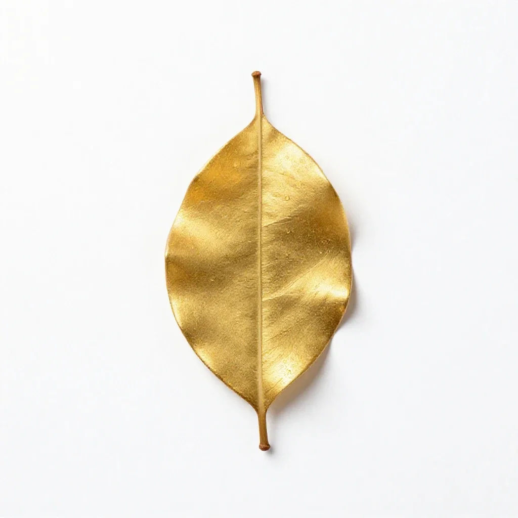 Guinea gold vine isolated on a white background