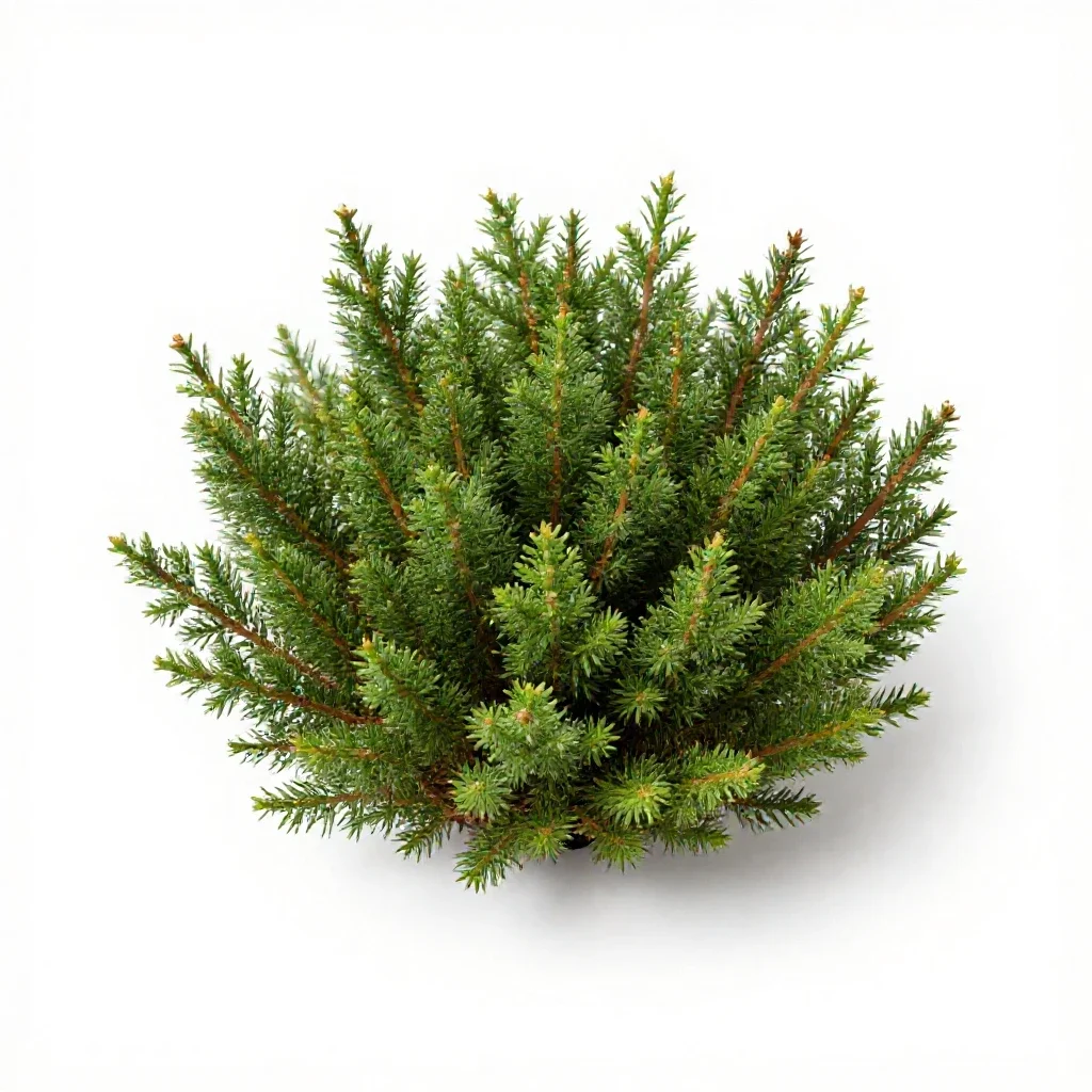 Heath isolated on a white background