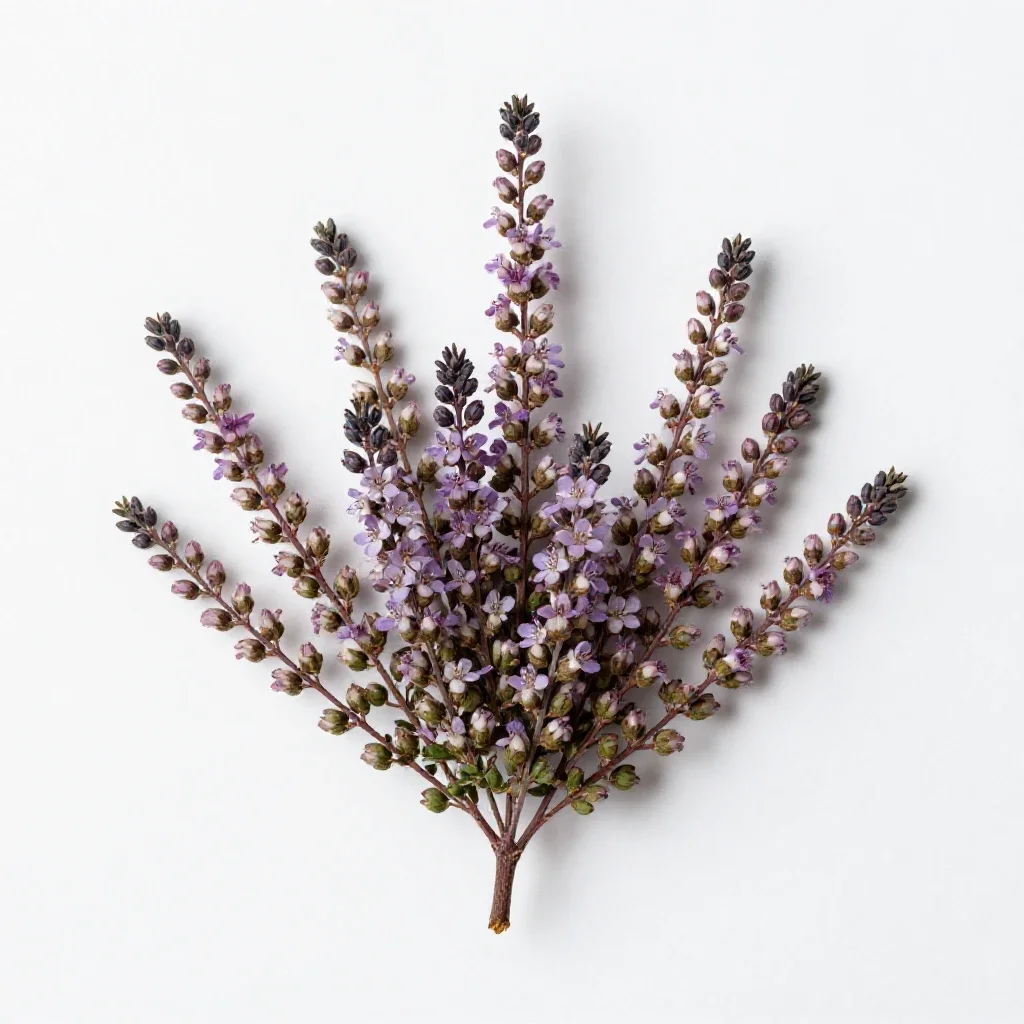 Heather isolated on a white background