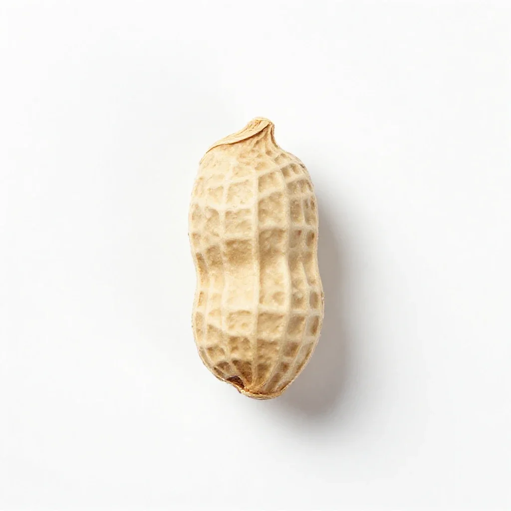 Hog peanut isolated on a white background