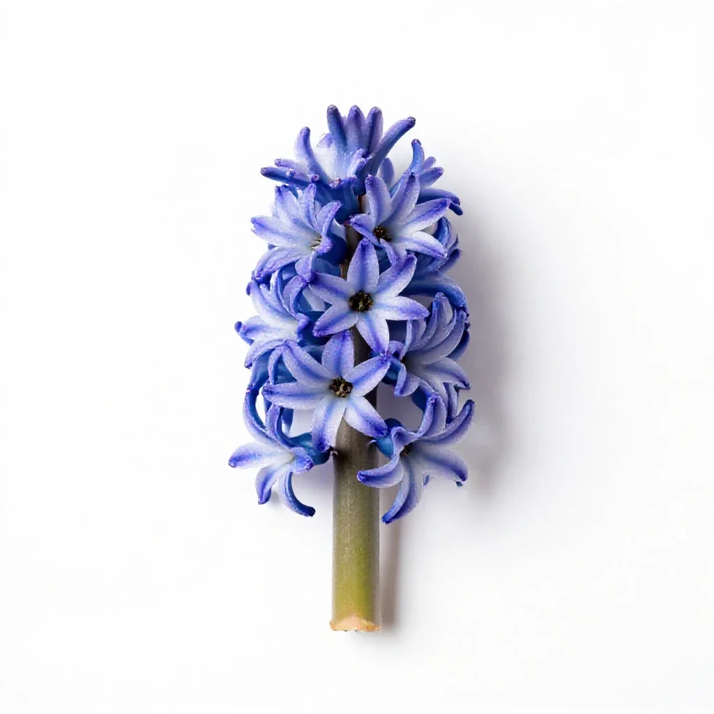 Hyacinth isolated on a white background