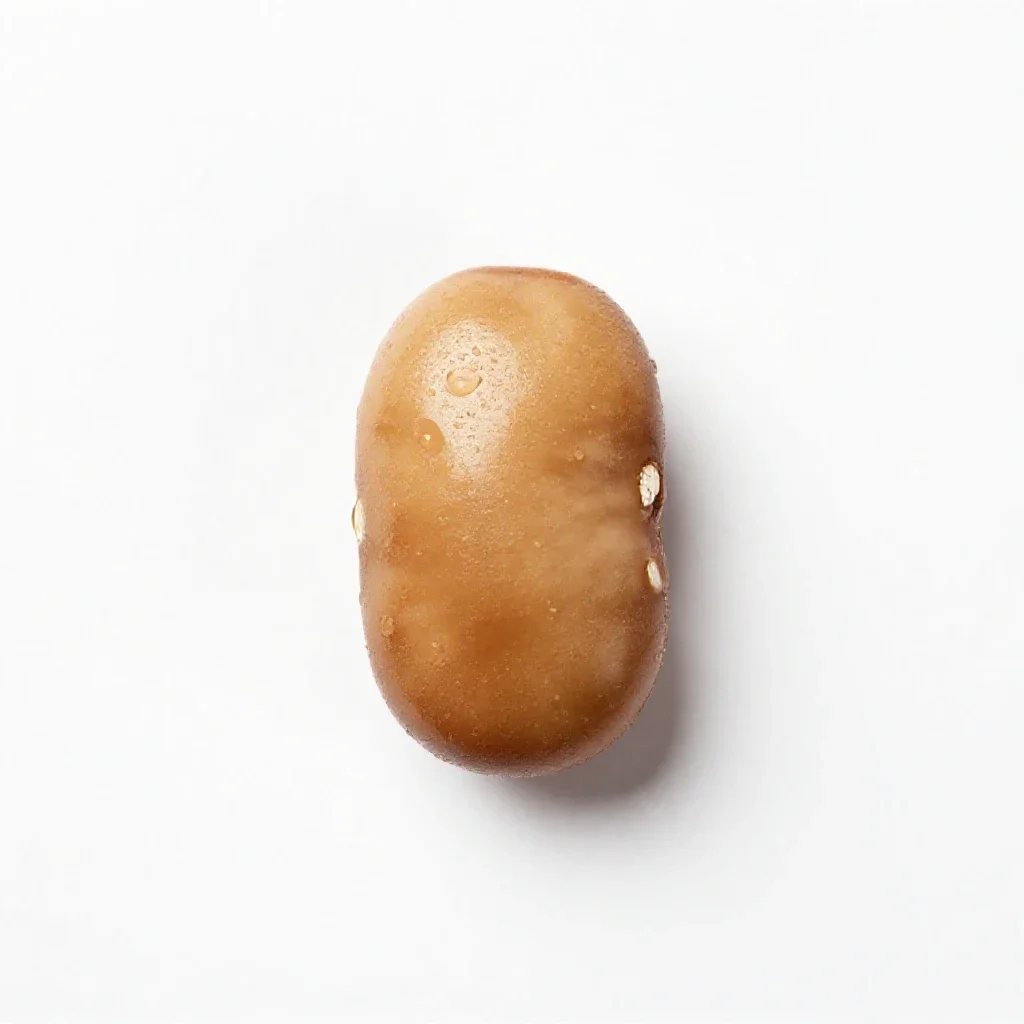 Jack bean isolated on a white background