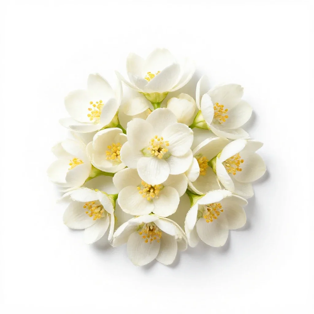 Jasmine isolated on a white background