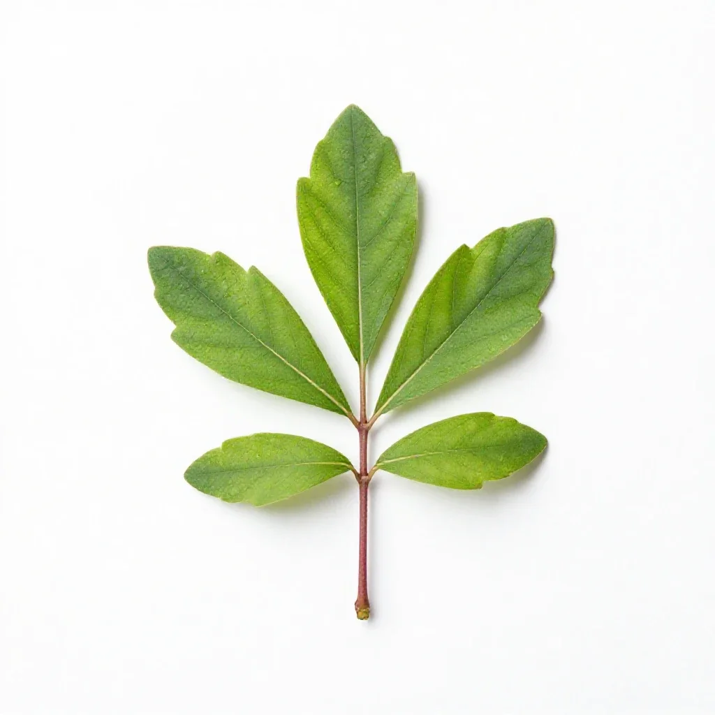 Kalmia isolated on a white background