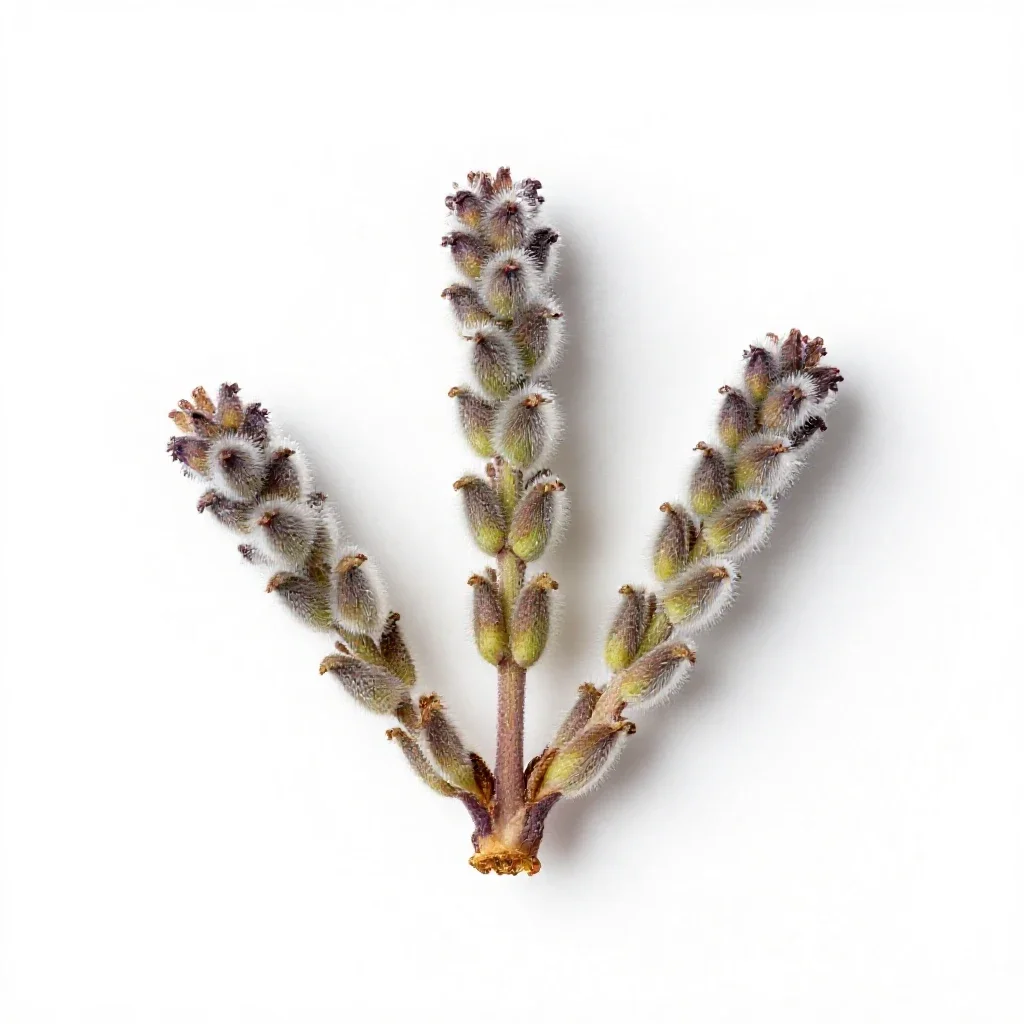 Kangaroo paw isolated on a white background